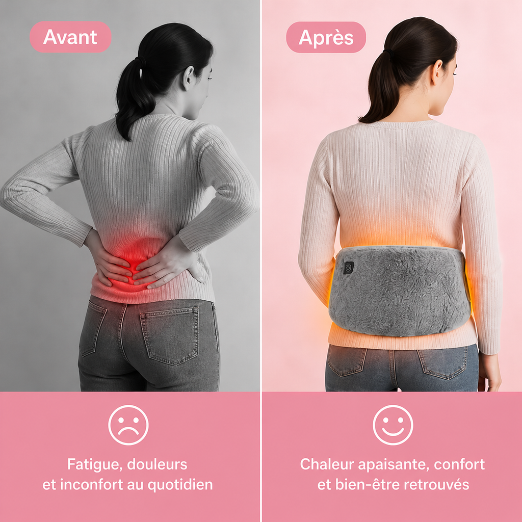Ceinture Chauffante Lombaire USB