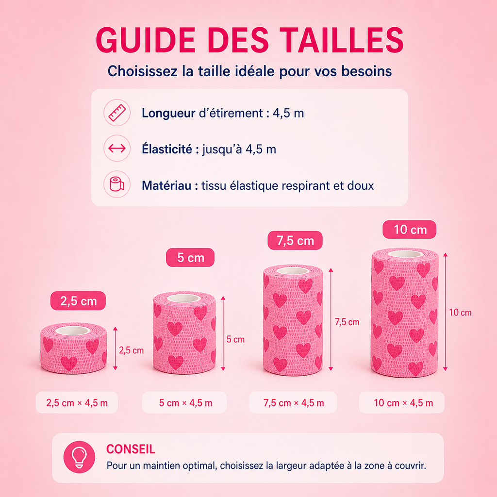 Bande de Sport Coloré 4,8m