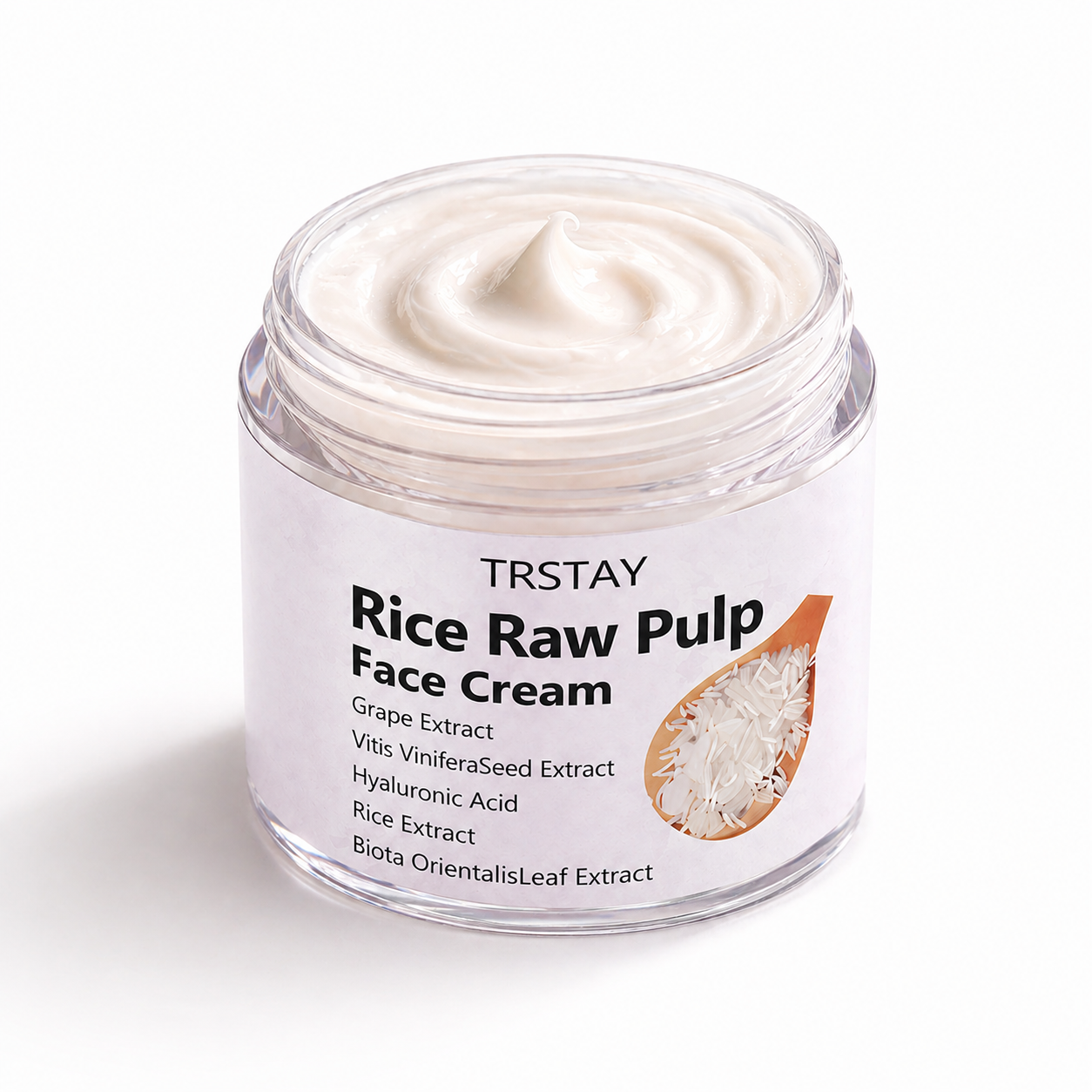 Crème Hydratante au Riz - Soin Visage Hydratant et Anti-Âge