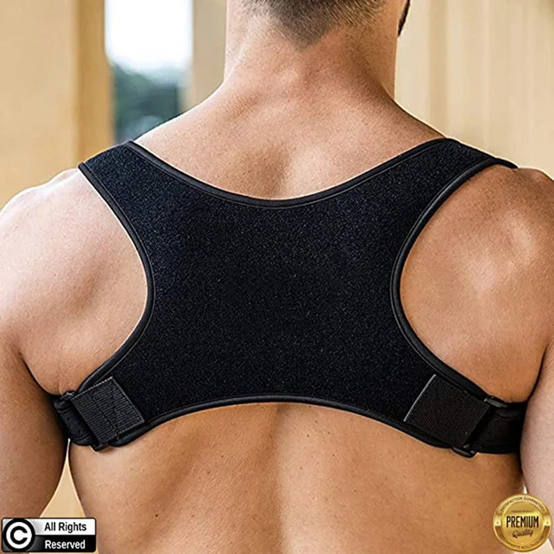 Correcteur de Posture Anti-Bosse - Ceinture de Soutien Dorsal Légère pour Améliorer la Posture