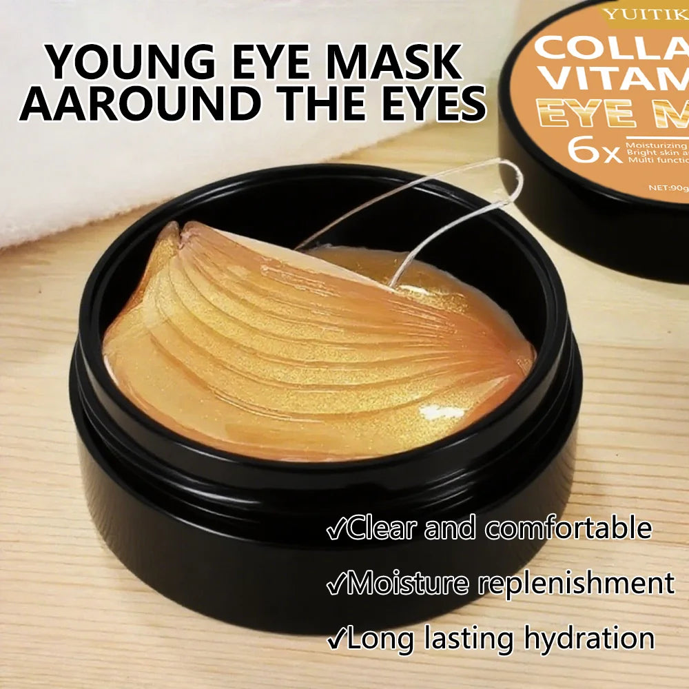 Masque Contour des Yeux au Collagène et Vitamines 90g - Hydratation Intense