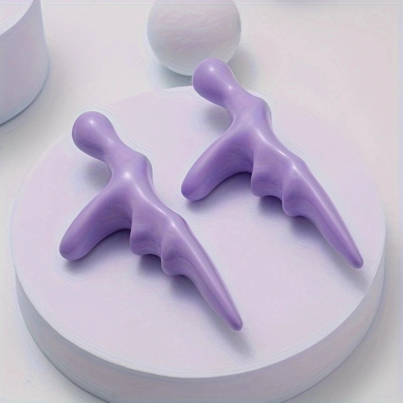 Masseur Acupression en T pour Pieds et Corps - Soulagement Profond des Points de Tension